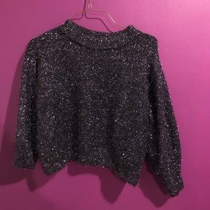 h&m sparkly top.